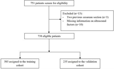 The value of ultrasonographic factors in predicting cesarean following induction